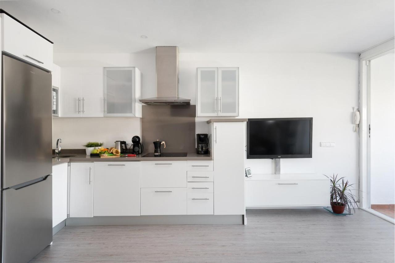 Bonito y relajante apartamento en Puerto Alcudia Exterior foto